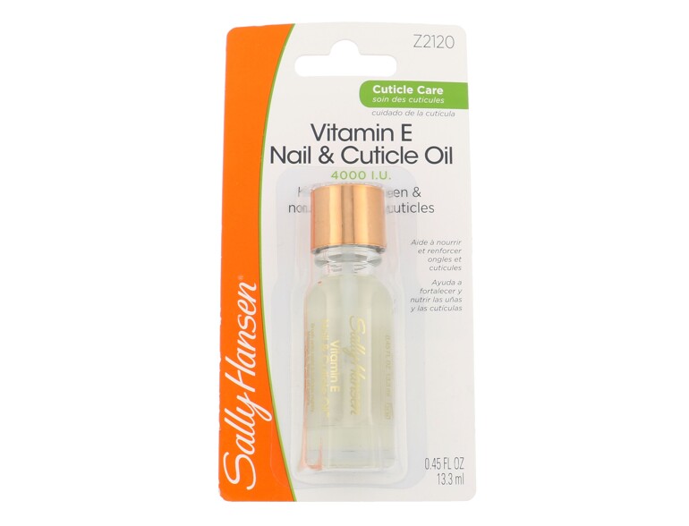Nagelpflege Sally Hansen Cuticle Care Vitamin E Nail and Cuticle Oil 13,3 ml Beschädigte Verpackung