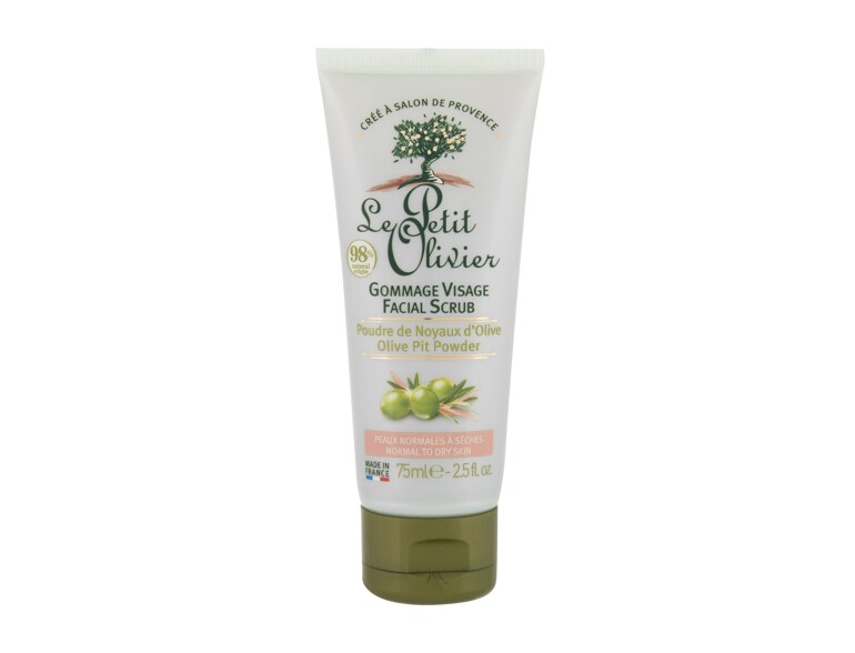 Peeling Le Petit Olivier Olive Pit Powder 75 ml