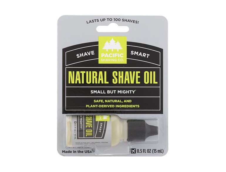 Gel de rasage Pacific Shaving Co. Shave Smart Natural Shave Oil 15 ml
