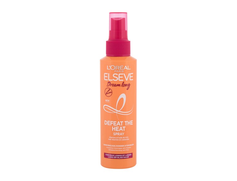 Hitzeschutz L'Oréal Paris Elseve Dream Long Defeat The Heat Spray 150 ml