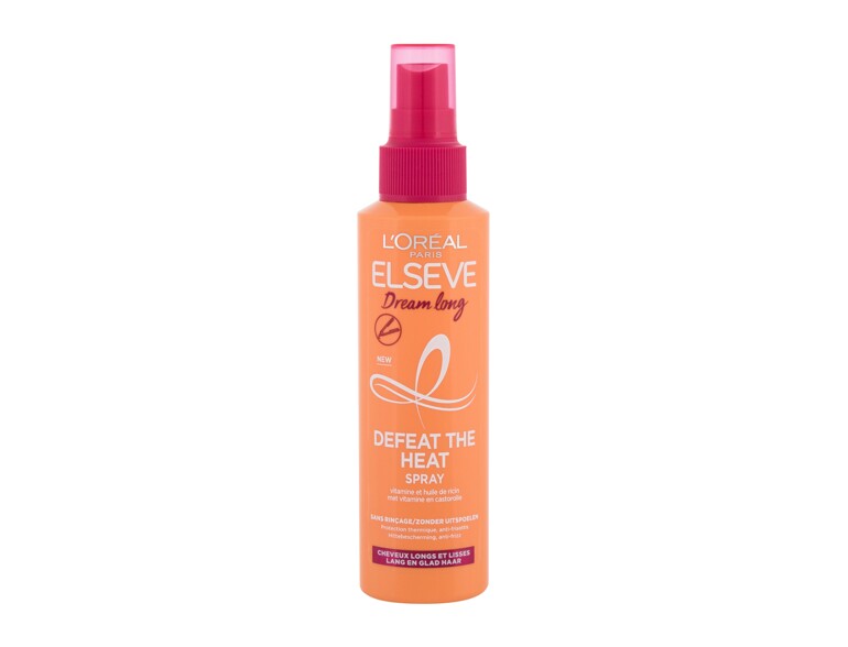 Termoprotettore capelli L'Oréal Paris Elseve Dream Long Defeat The Heat Spray 150 ml