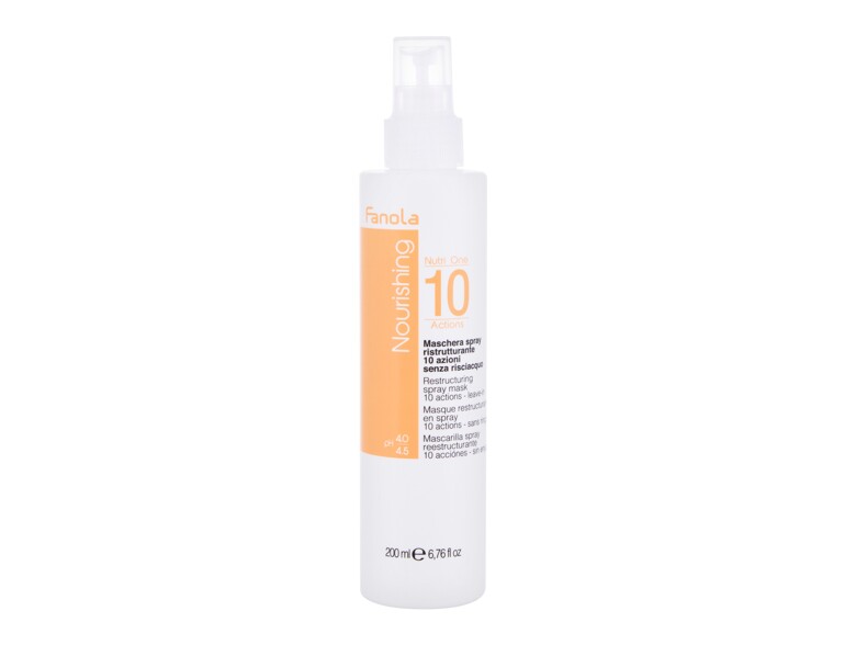 Spray curativo per i capelli Fanola Nourishing 10 Actions 200 ml