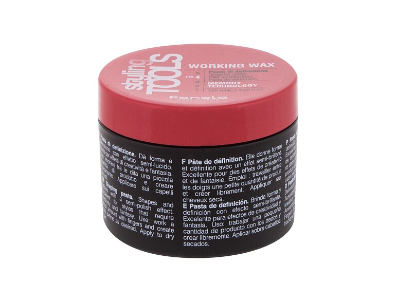 Cire à cheveux Fanola Styling Tools Working Wax 100 ml
