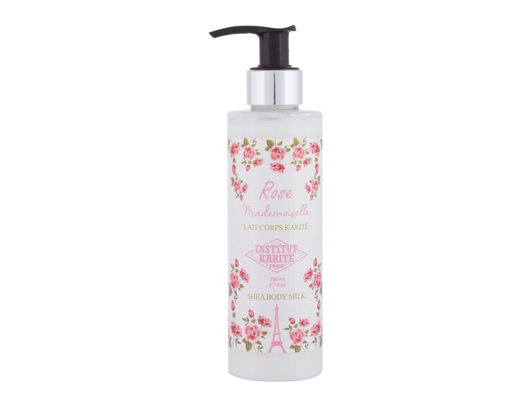 Körperlotion Institut Karité Shea Body Milk Rose Mademoiselle 200 ml