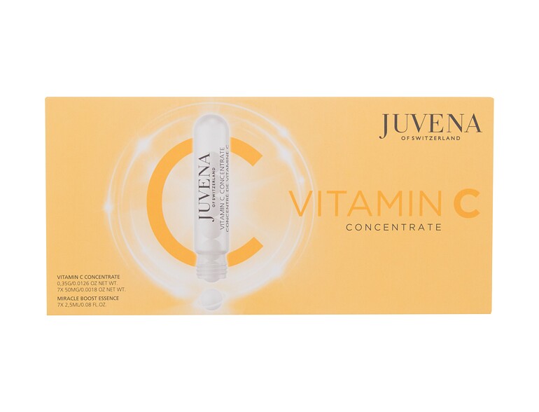 Siero per il viso Juvena Vitamin C Concentrate Set 0,35 g scatola danneggiata Sets