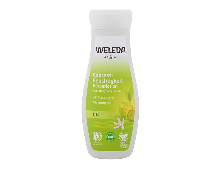 Körperlotion Weleda Citrus Hydrating 24H 200 ml