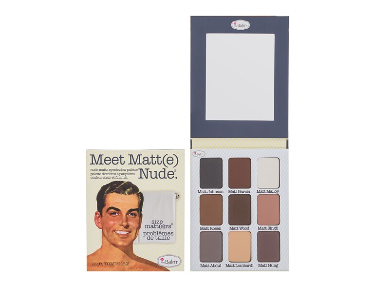 Ombretto TheBalm Meet Matt(e) Nude Eyeshadow Palette 24,5 g