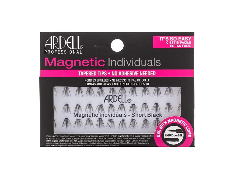 Faux cils Ardell Magnetic Individuals 36 St. Short Black