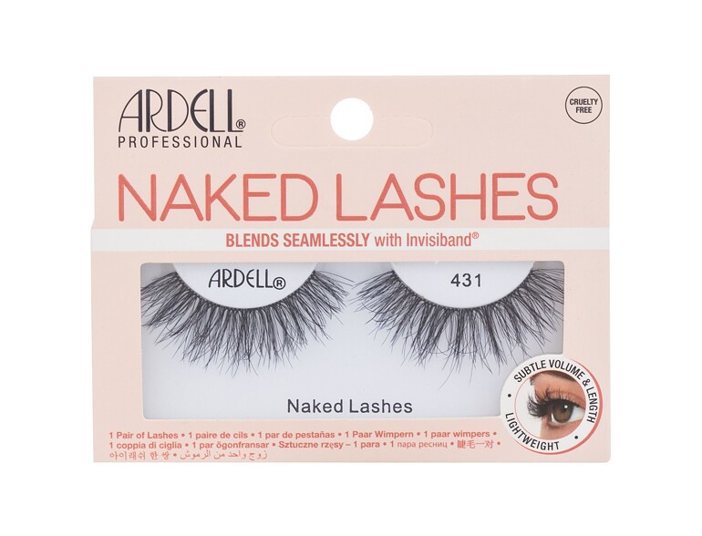 Falsche Wimpern Ardell Naked Lashes 431 1 St. Black
