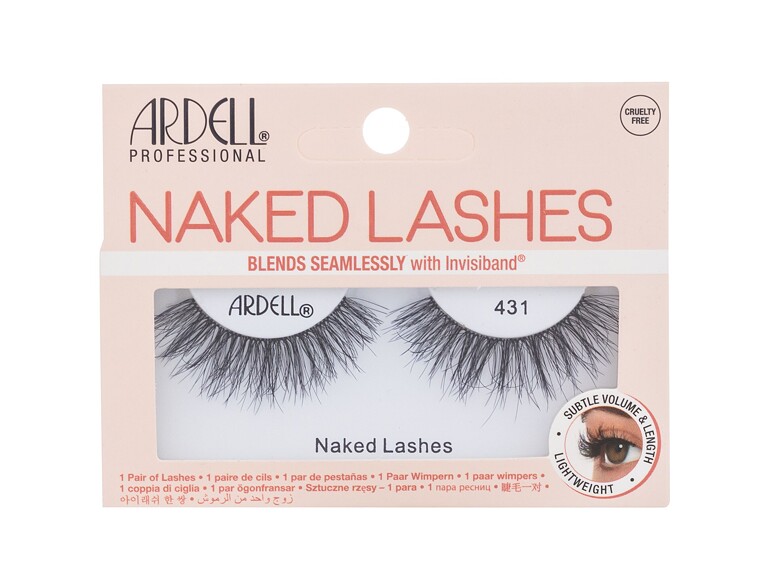 Ciglia finte Ardell Naked Lashes 431 1 St. Black