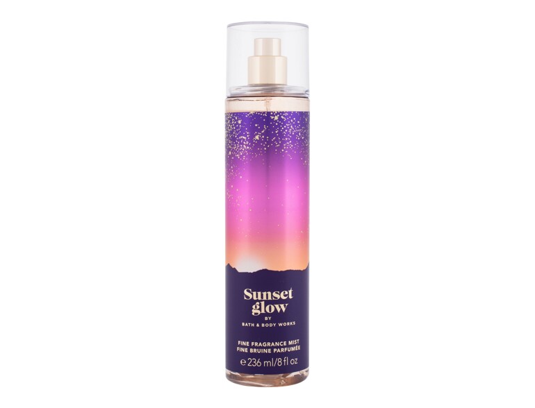Spray per il corpo Bath & Body Works Sunset Glow 236 ml flacone danneggiato