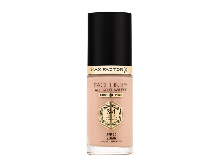 Foundation Max Factor Facefinity All Day Flawless SPF20 30 ml C50 Natural Rose