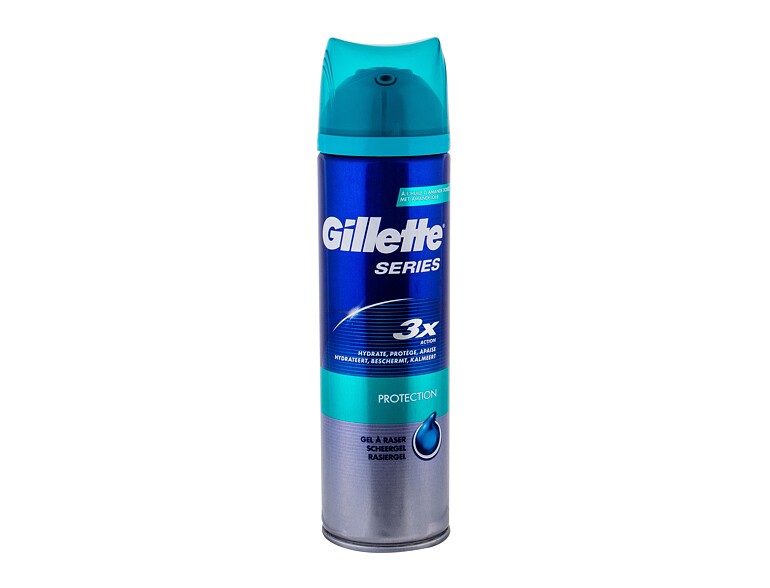 Gel da barba Gillette Series Protection 200 ml flacone danneggiato