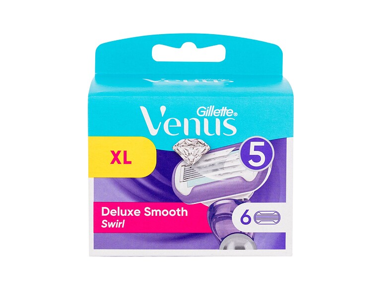 Ersatzklinge Gillette Venus Swirl 6 St. Beschädigte Schachtel