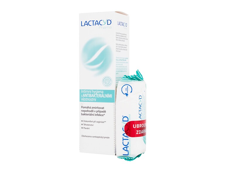 Intimhygiene Lactacyd Pharma Antibacterial 250 ml Beschädigte Schachtel Sets