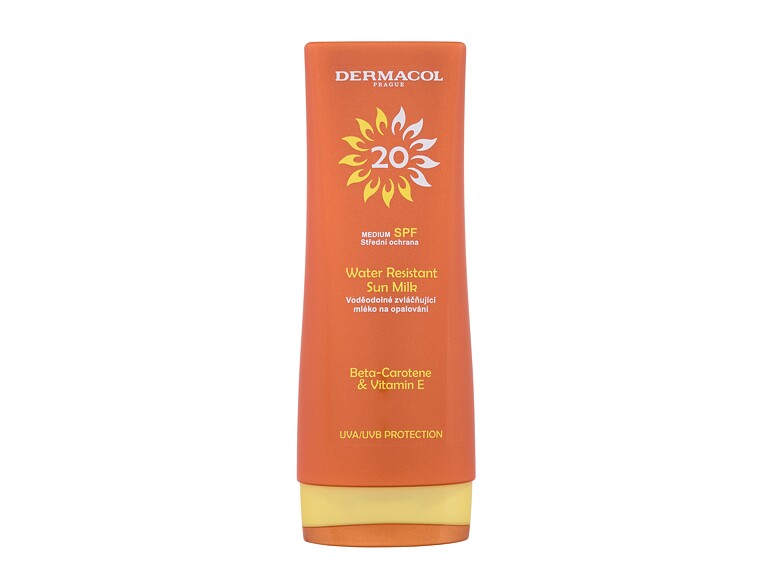 Soin solaire corps Dermacol Sun Water Resistant Milk SPF20 200 ml