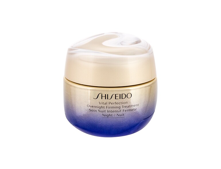 Nachtcreme Shiseido Vital Perfection Overnight Firming Treatment 50 ml Beschädigte Schachtel