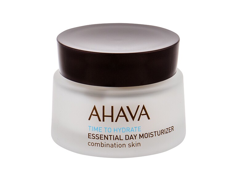 Crème de jour AHAVA Time To Hydrate Essential Day Moisturizer Combination Skin 50 ml boîte endommagé