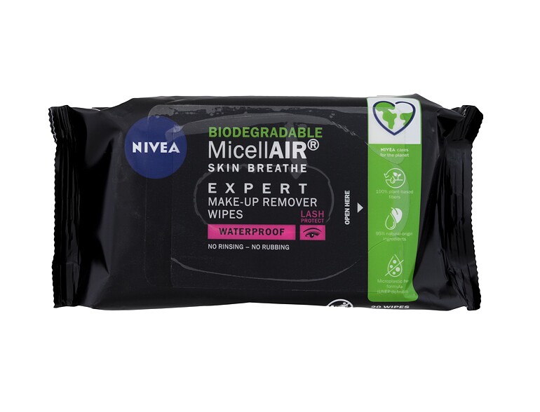 Reinigungstücher  Nivea MicellAIR® Expert Waterproof 20 St.