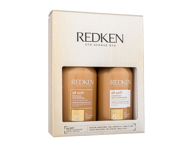Shampooing Redken All Soft 300 ml Sets