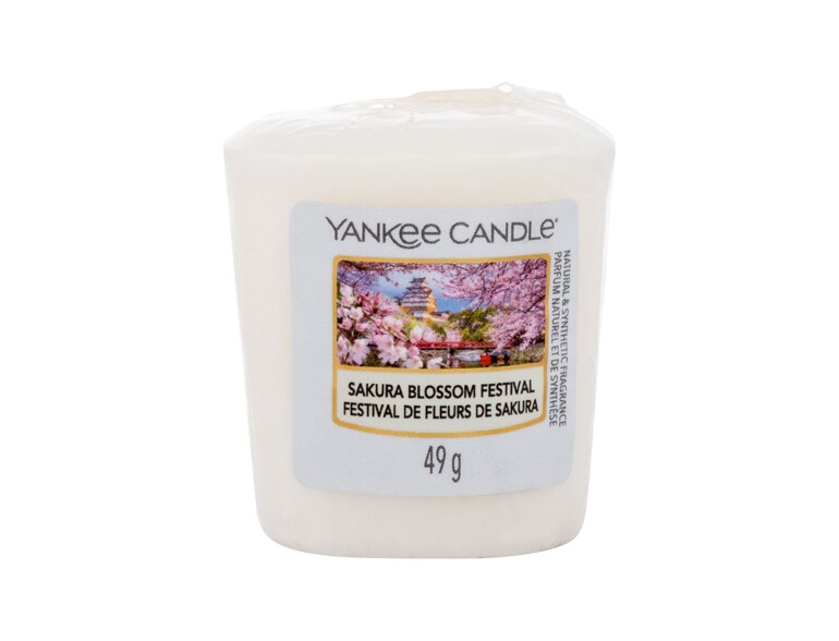 Bougie parfumée Yankee Candle Sakura Blossom Festival 49 g