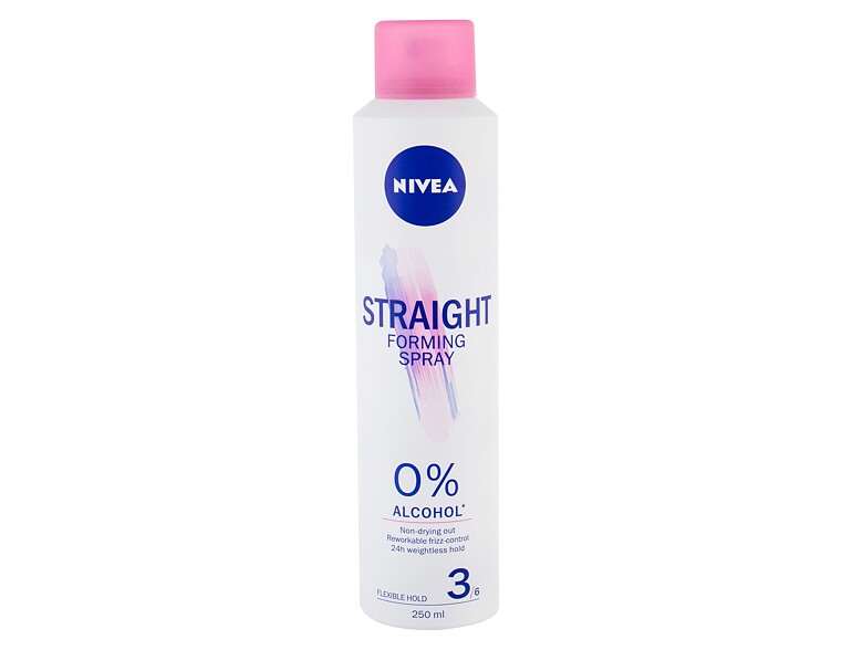 Für Glättung Nivea Forming Spray Straight 250 ml Beschädigtes Flakon