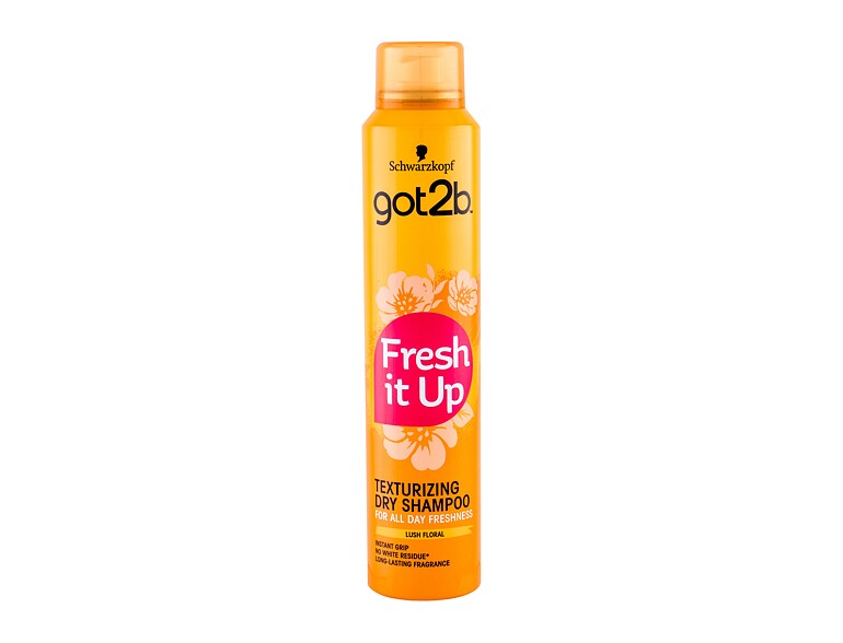 Trockenshampoo Schwarzkopf Got2b Fresh It Up Texturizing 200 ml Beschädigtes Flakon