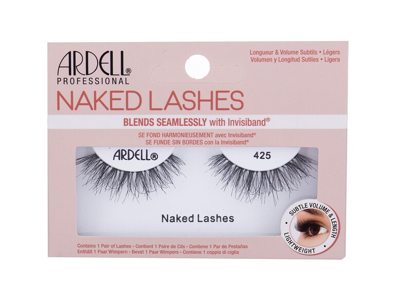 Falsche Wimpern Ardell Naked Lashes 425 1 St. Black Beschädigte Schachtel