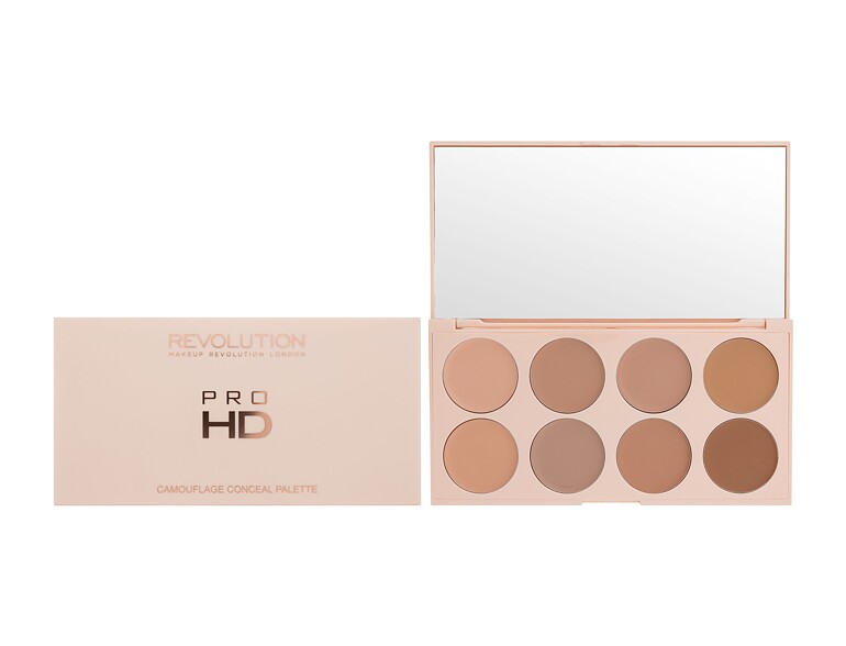 Contouring Palette Makeup Revolution London Pro HD Camouflage Conceal Palette 10 g Light Medium Beschädigte Schachtel