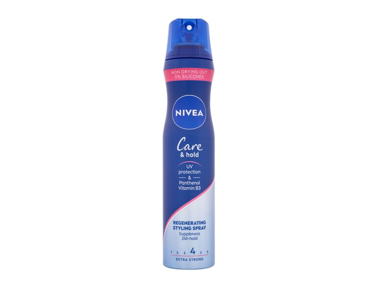 Lacca per capelli Nivea Care & Hold Regenerating Styling Spray 250 ml