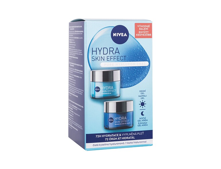 Tagescreme Nivea Hydra Skin Effect Duo Pack 50 ml Sets