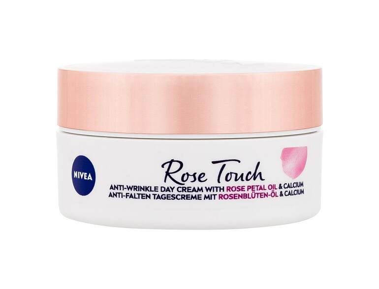 Crema giorno per il viso Nivea Rose Touch Anti-Wrinkle Day Cream 50 ml