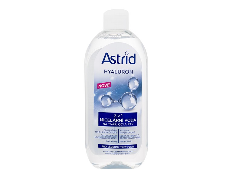 Mizellenwasser Astrid Hyaluron 3in1 Micellar Water 400 ml