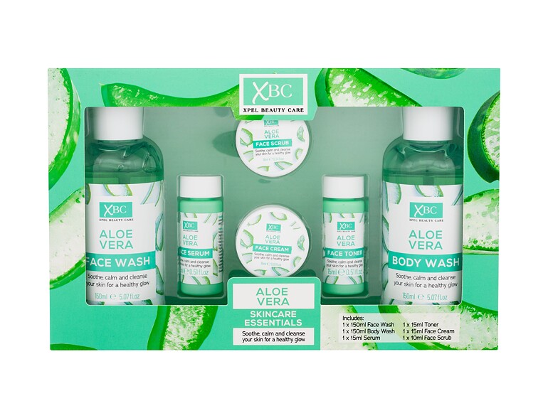 Doccia gel Xpel Aloe Vera Skincare Essentials 150 ml scatola danneggiata Sets