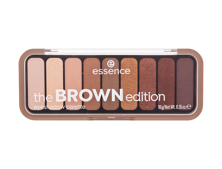Fard à paupières Essence The Brown Edition 10 g 30 Gorgeous Browns boîte endommagée