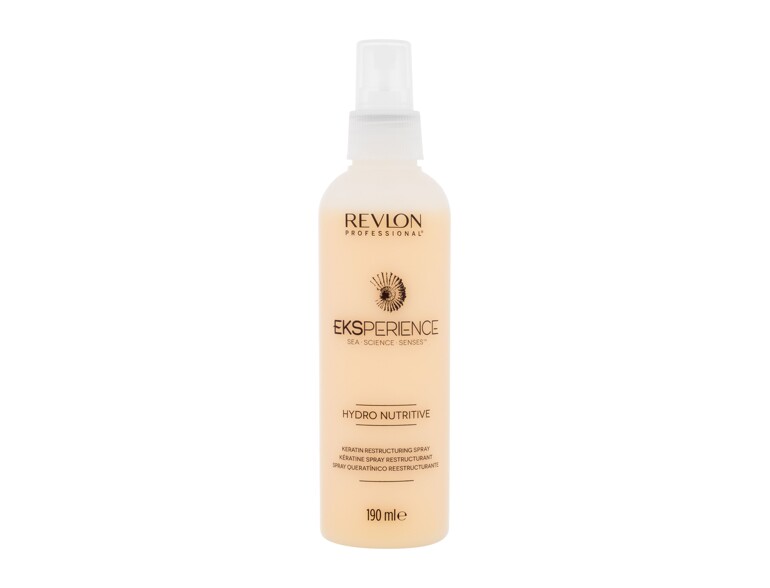 Pflege ohne Ausspülen Revlon Professional Eksperience Hydro Nutritive Keratin Restructuring Spray 190 ml Beschädigte Schachtel