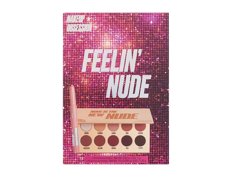 Lidschatten Makeup Obsession Feelin´ Nude 13 g Beschädigte Schachtel Sets