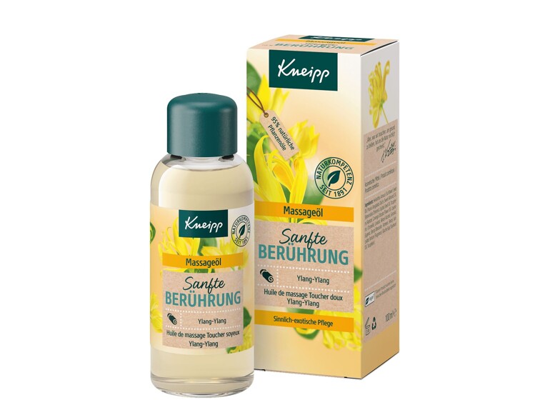 Massagemittel Kneipp Gentle Touch Massage Oil Ylang-Ylang 100 ml Beschädigte Schachtel
