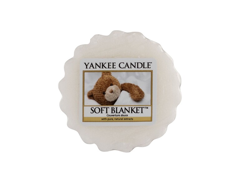 Fondant de cire Yankee Candle Soft Blanket 22 g emballage endommagé
