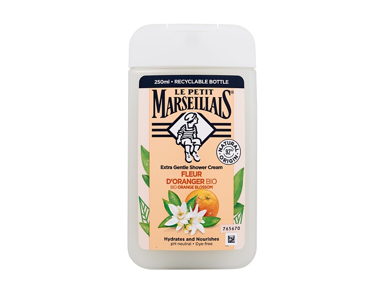 Duschcreme Le Petit Marseillais Extra Gentle Shower Cream Organic Orange Blossom 250 ml