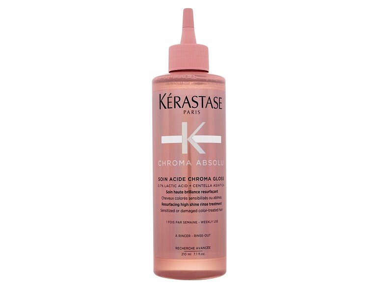 Für Haarglanz Kérastase Chroma Absolu Soin Acide Chroma Gloss 210 ml Beschädigte Schachtel