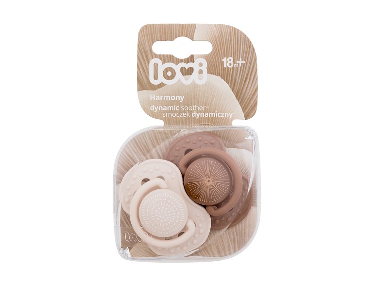 Schnuller LOVI Harmony Dynamic Soother Girl 18m+ 2 St.