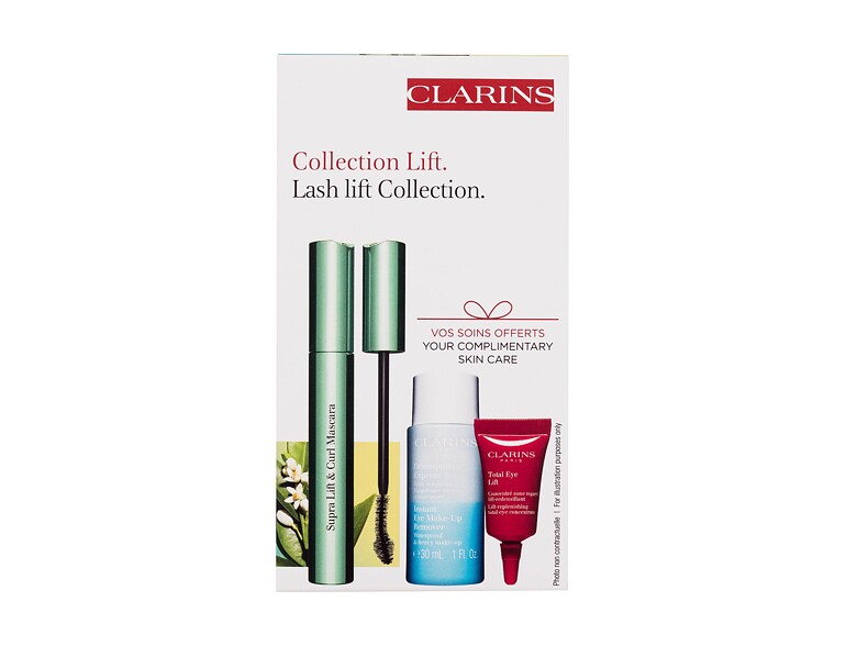 Mascara Clarins Supra Lift & Curl 8 ml 01 Intense Black Sets