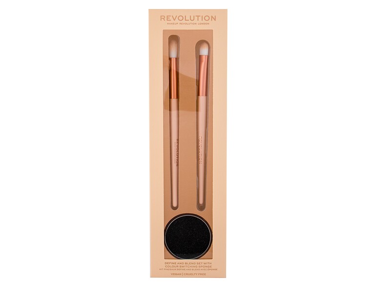 Pinsel Makeup Revolution London Define & Blend 1 St. Beschädigte Schachtel