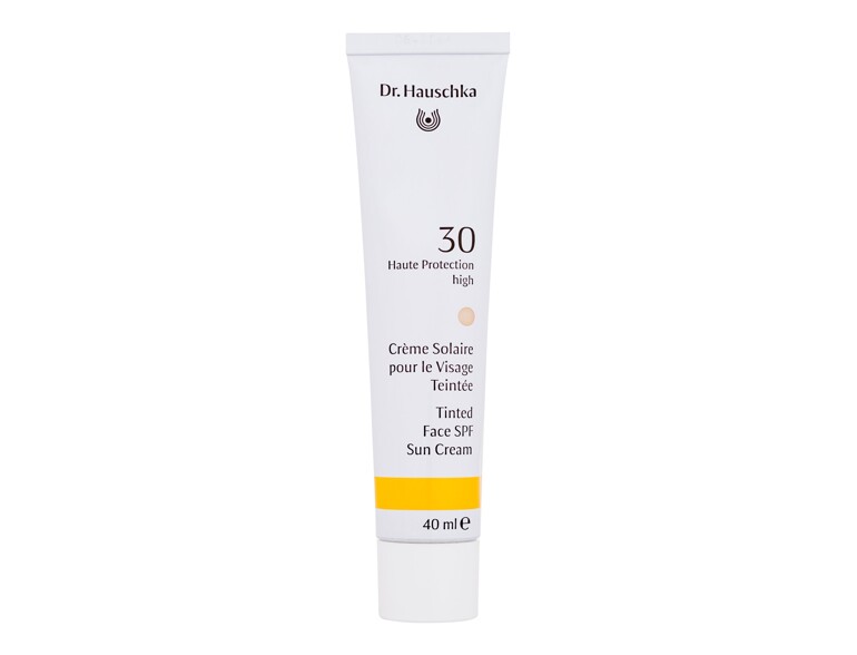 Soin solaire visage Dr. Hauschka Tinted Face Sun Cream SPF30 40 ml