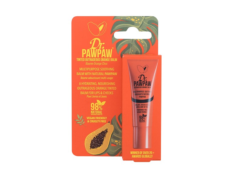 Lippenbalsam Dr. PAWPAW Balm Tinted Outrageous Orange 10 ml