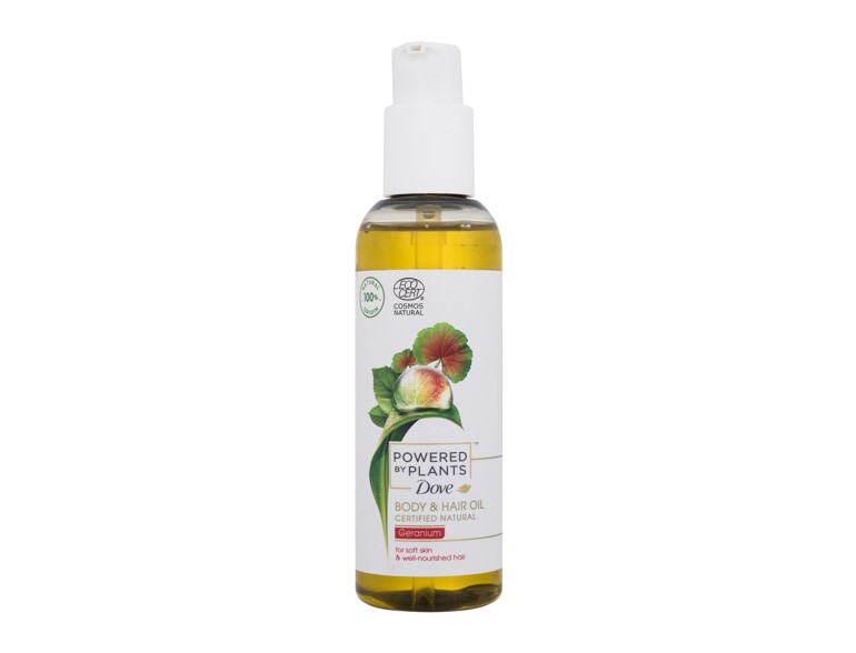 Körperöl Dove Powered By Plants Geranium Body & Hair Oil 100 ml