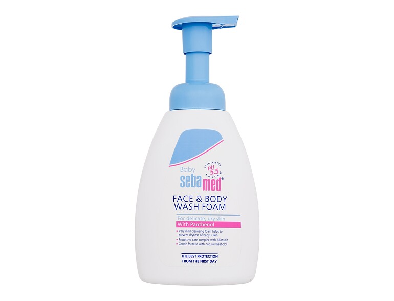 Duschschaum  SebaMed Baby Face & Body Wash Foam 400 ml
