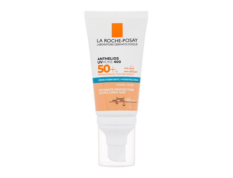 Sonnenschutz fürs Gesicht La Roche-Posay Anthelios Ultra Protection Hydrating Tinted Cream SPF50+ 50 ml Beschädigte Schachtel