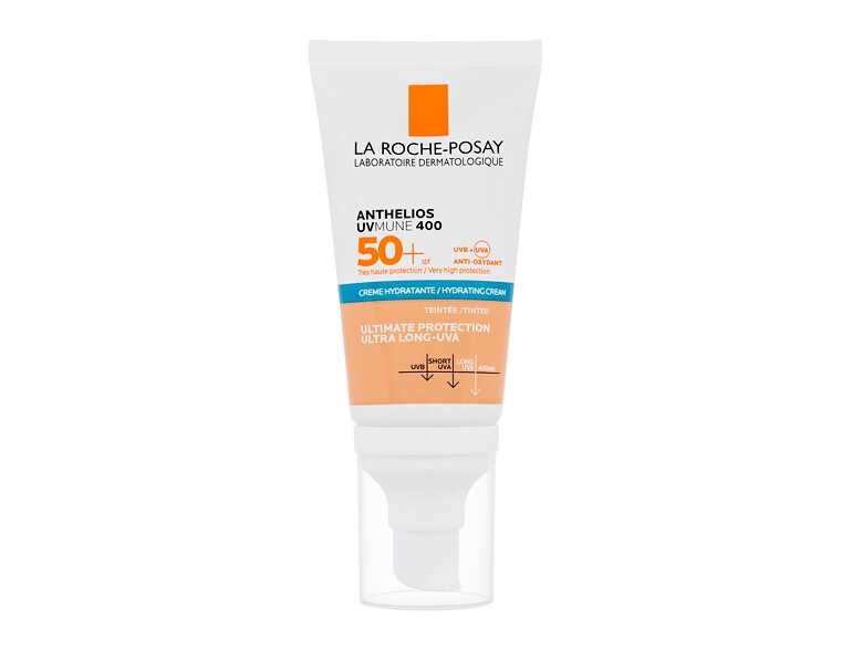 Protezione solare viso La Roche-Posay Anthelios  Ultra Protection Hydrating Tinted Cream SPF50+ 50 m